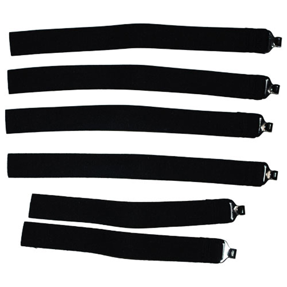 E11776 Rawlings Baseball Leg Guard Straps-Set of 6