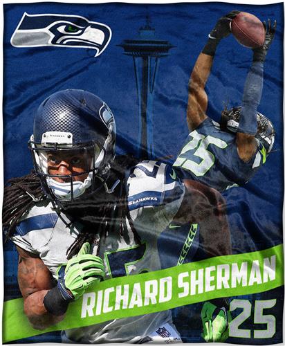 Northwest NFL Richard Sherman HD Silk Touch Throw