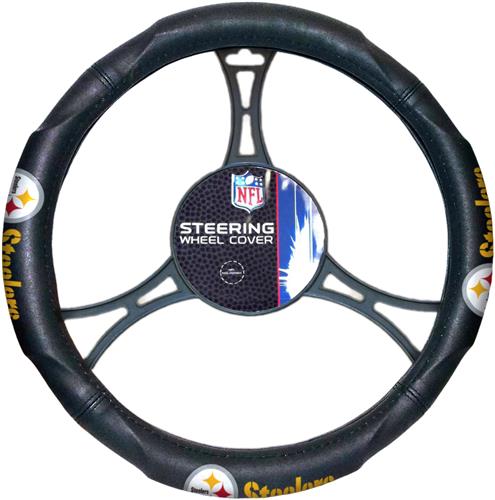 Northwest NFL Steelers Steering Wheel Cover