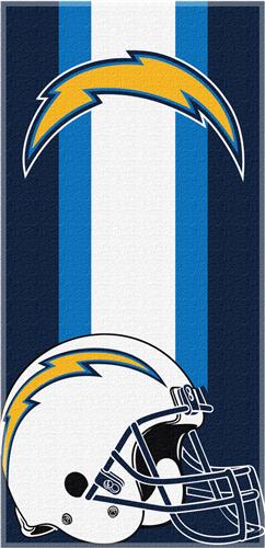 Northwest NFL Chargers Zone Read Beach Towel