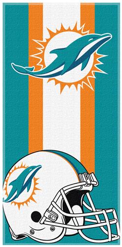 Northwest NFL Dolphins Zone Read Beach Towel