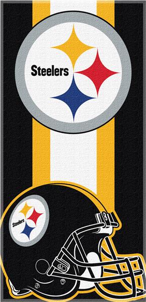 steelers beach towel