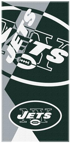 Northwest NFL Jets Puzzle Oversized Beach Towel