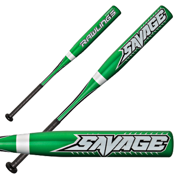 Rawlings Youth Savage Series Baseball Bats (10) Baseball Equipment