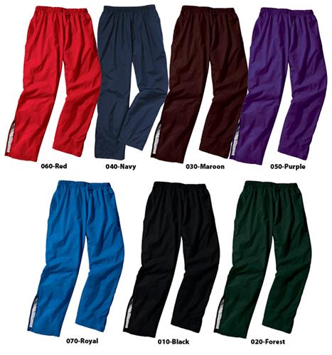 Charles River Rival Pants 12" Zippers at Ankles