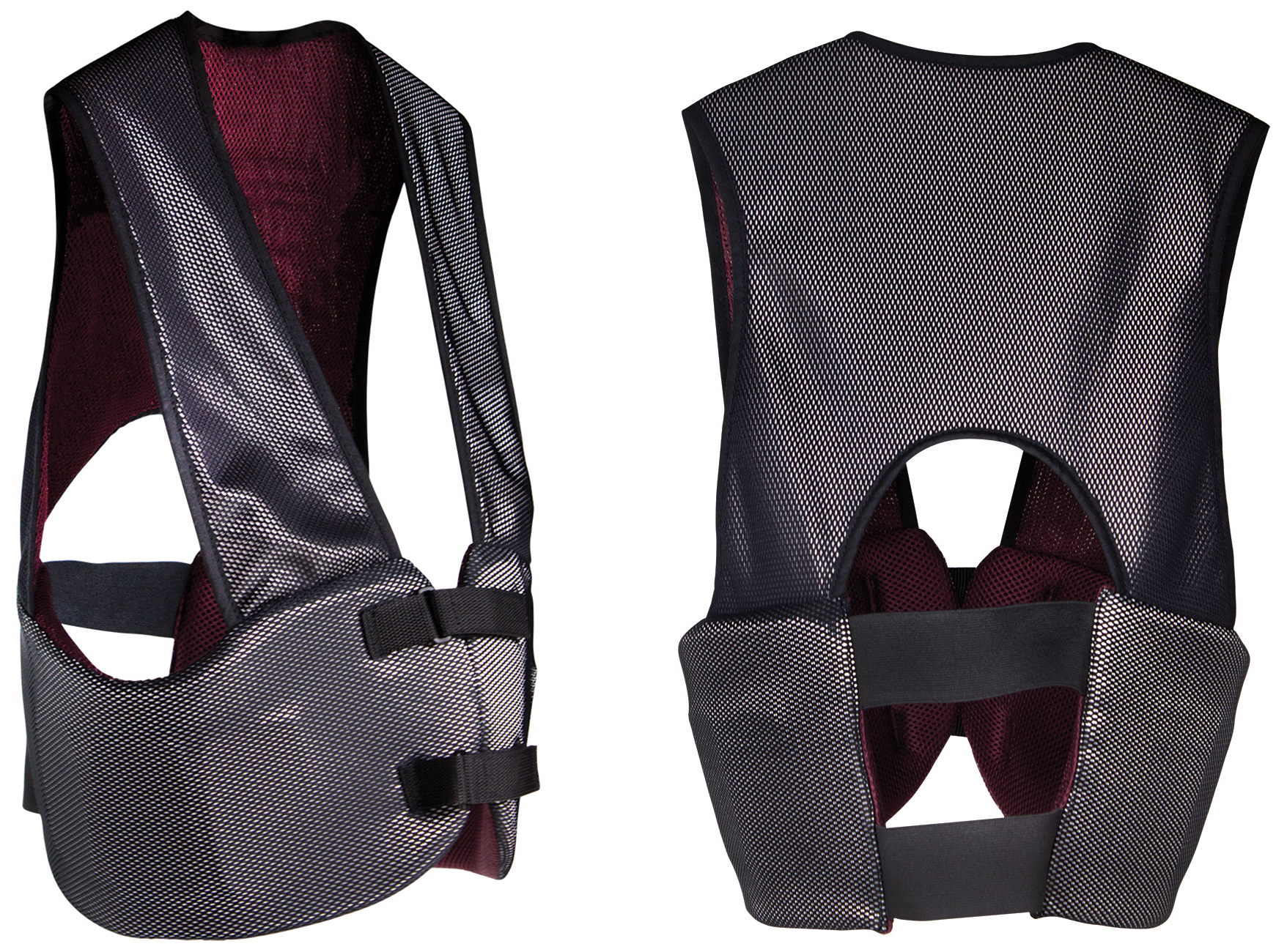 E118219 A2XL Football Body Blocking Rib Vest Varsity CO