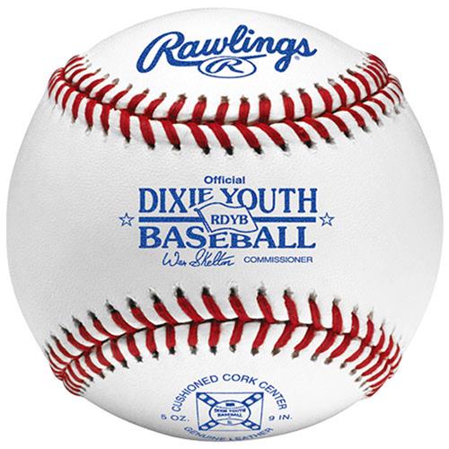 Rawling Youth RDYB Dixie League Baseballs
