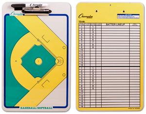 Champion Sports Baseball/Softball Coaches Board - Baseball Equipment & Gear