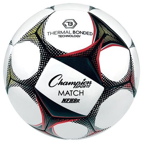 Champion Sports Thermal Bond Size 5 Soccer Balls NFHS Approved
