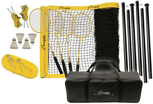 Champion Sports Deluxe Badminton Tournament Set Playground Equipment