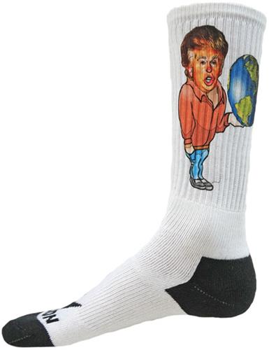 Red Lion Donald Trump 4 Sublimated Crew Socks