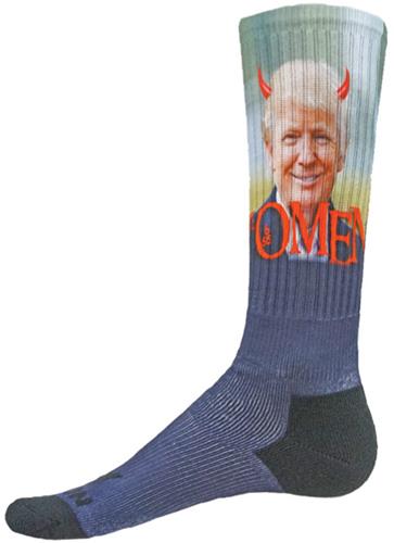 Red Lion Donald Trump 5 Sublimated Crew Socks