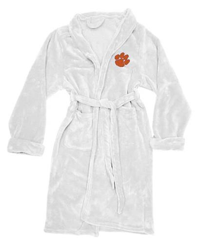 Northwest NCAA Clemson Mens L/XL Silk Touch Bath Robe