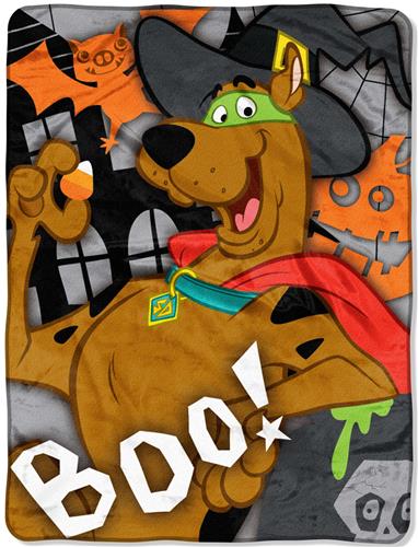 Northwest Scooby Boo Micro Raschel Throw