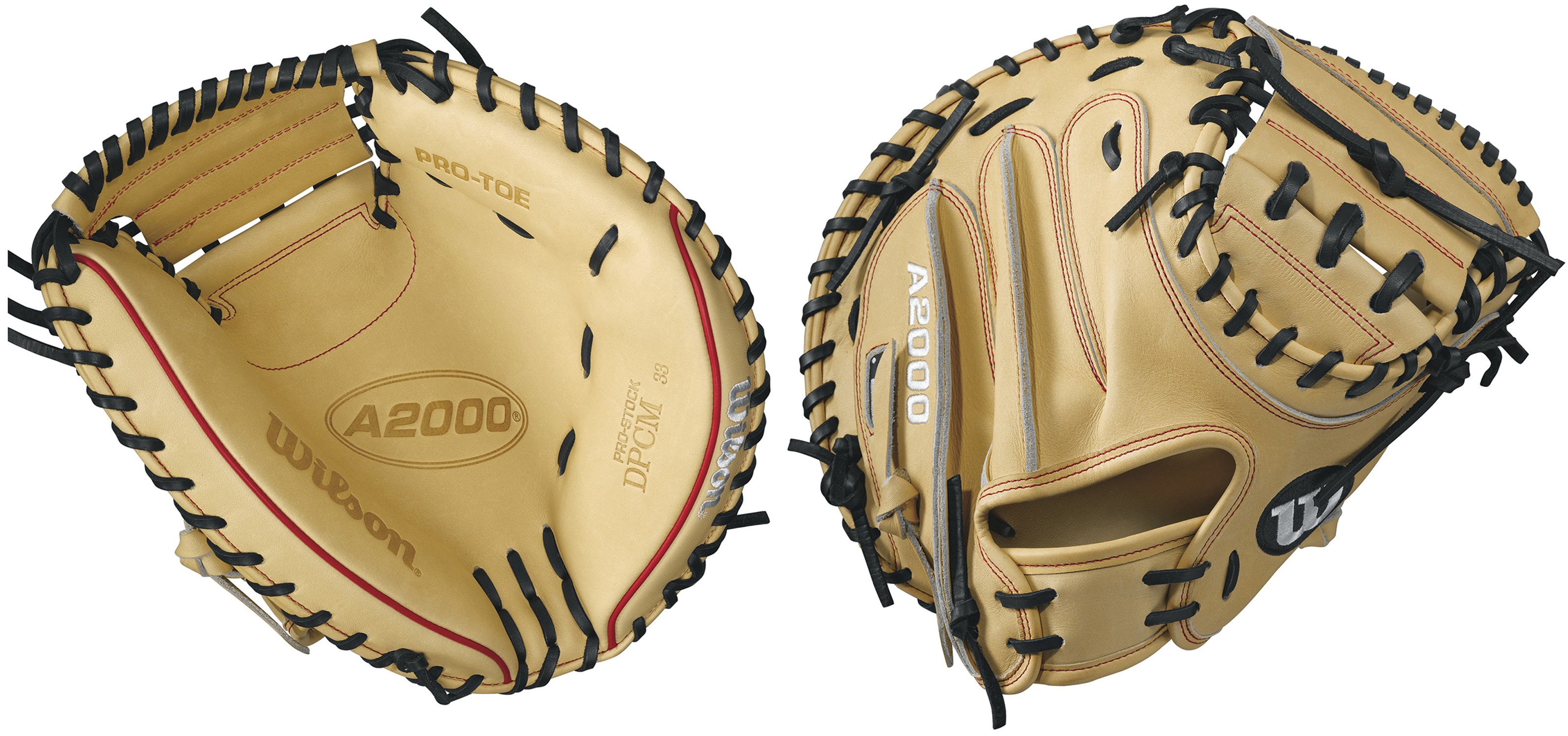 E118635 Wilson A2000 CM33 Catcher 33" Baseball Mitt
