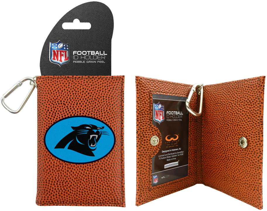 E119029 Carolina Panthers Classic NFL Football ID Holder