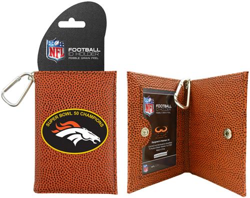 Denver Broncos Super Bowl 2016 Football ID Holder