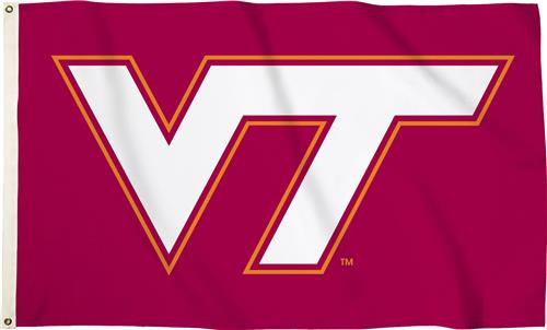Collegiate Virginia Tech 3' x 5' Flag w/Grommets