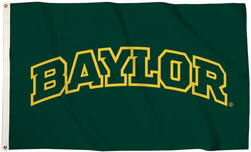 Collegiate Baylor Logo 3'x5' Flag w/Grommets