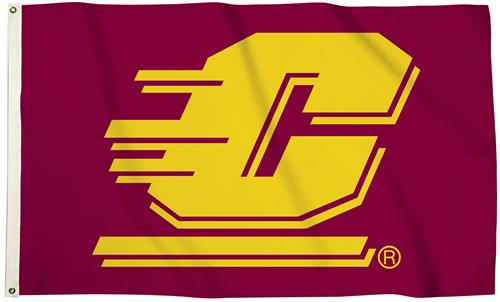 Collegiate Central Michigan 3'x5' Flag w/Grommets
