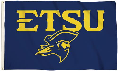 Collegiate East Tennessee St 3'x5' Flag w/Grommets