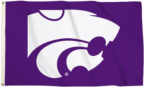 Collegiate Kansas State 3'x5' Flag w/Grommets