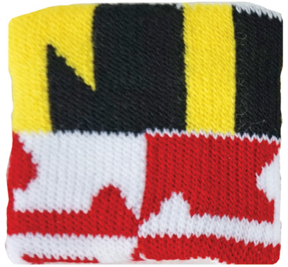 Red Lion Maryland Wristbands PAIR