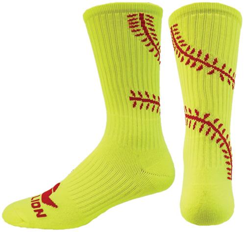 Red Lion Pitch Crew Socks - Closeout