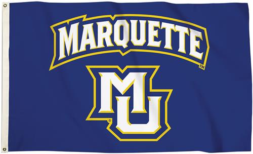 Collegiate Marquette 3'x5' Flag w/Grommets