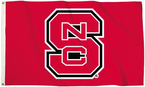 Collegiate N. Carolina State 3'x5' Flag w/Grommets