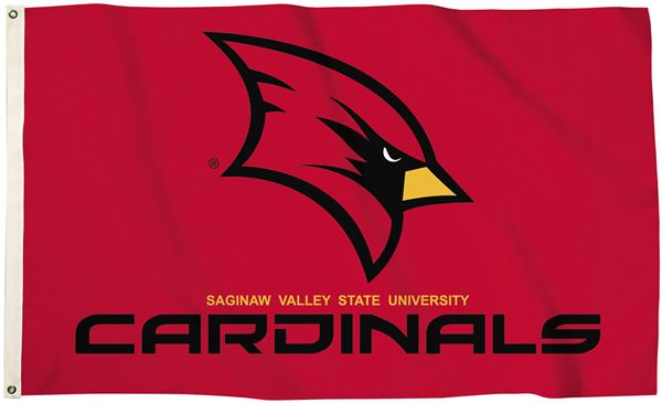Collegiate Saginaw Valley 3'x5' Flag w/Grommets