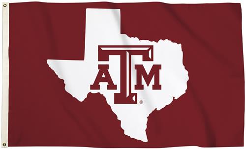 Collegiate Texas A&M 3'x5' Flag w/Grommets