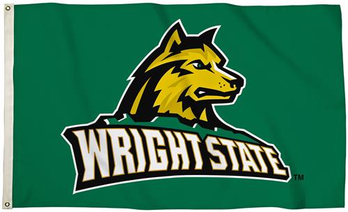 Collegiate Wright State 3'x5' Flag w/Grommet