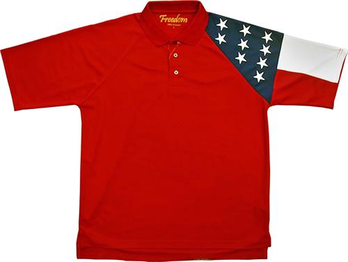 ROCKPOINT Adult Freedom Allegiance Polo. Embroidery is available on this item.