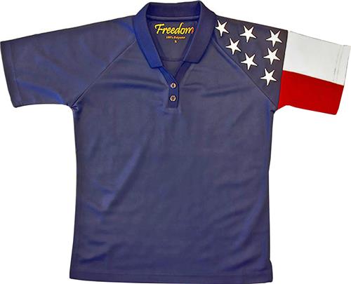 ROCKPOINT Ladies Freedom Allegiance Polo. Printing is available for this item.