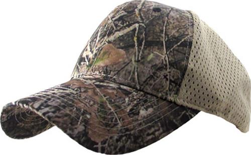 ROCKPOINT Outdoor Camo Cap. Embroidery is available on this item.