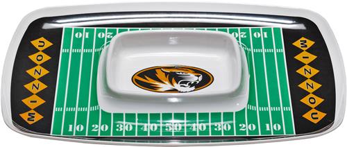 Collegiate Missouri Tigers Chip & Dip Tray