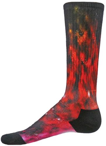 Red Lion Sublimated Galactic Crew Socks