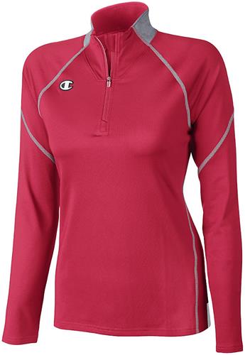 Champion Spint Women's 1/4 Zip Jacket. Decorated in seven days or less.