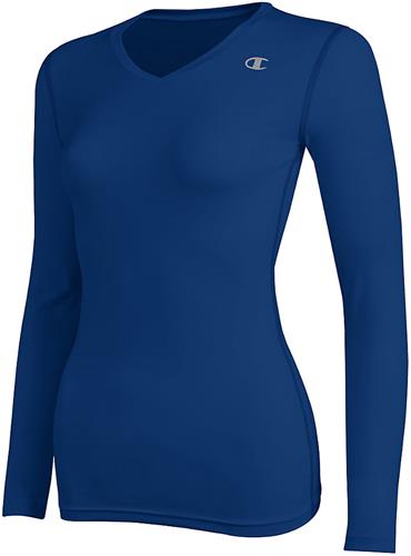 Champion Womens Double Dry L/S Compression Top