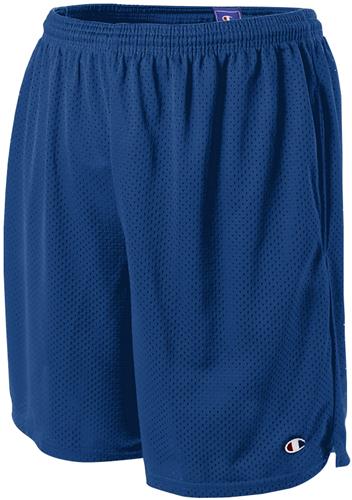 Champion Adult 9" Inseam (Gold or Navy) Mesh Shorts (With Pockets)