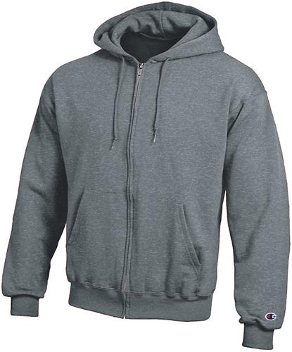 Champion Adult Youth Powerblend ECO Fleece Jacket. Decorated in seven days or less.