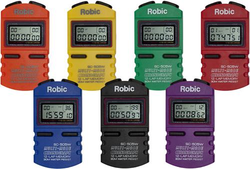 Robic Timers SC-505W 12 Memory Stopwatch