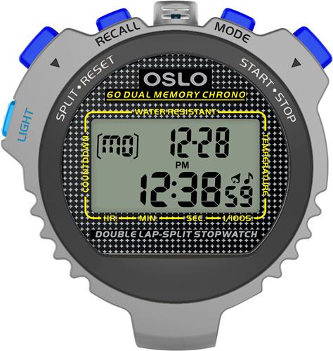 Oslo Silver 60 Sixty Dual Memoryw/Backlight