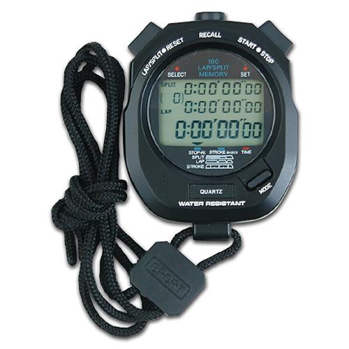 Champro A154 Deluxe Water Resistant Stop Watch