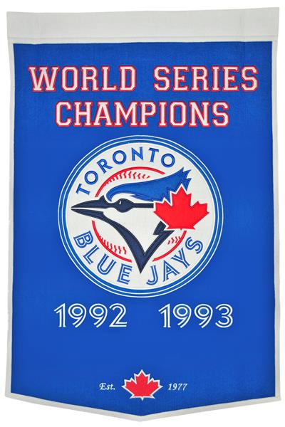 Decals / Toronto Blue Jays World Series Champions logo 1992-1993 MLB