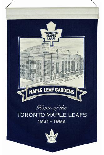 Winning Streak NHL Maple Leaf Gardens Arena Banner