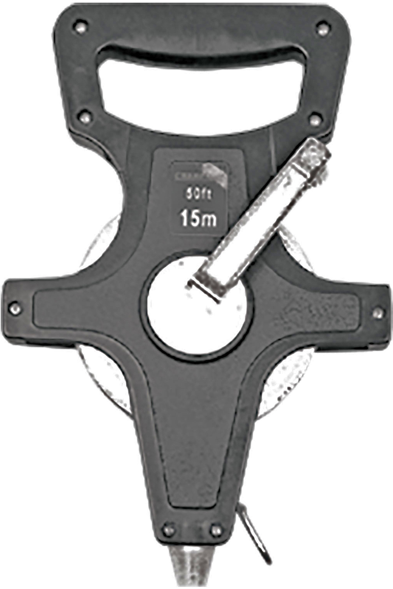 Champro Heavy-Duty Tape Measure - Dual Scale Feet & Meters With Easy Rewind