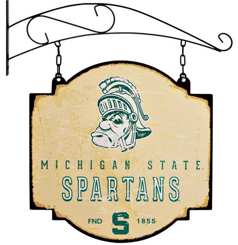 Winning Streak NCAA Spartans Vintage Tavern Sign