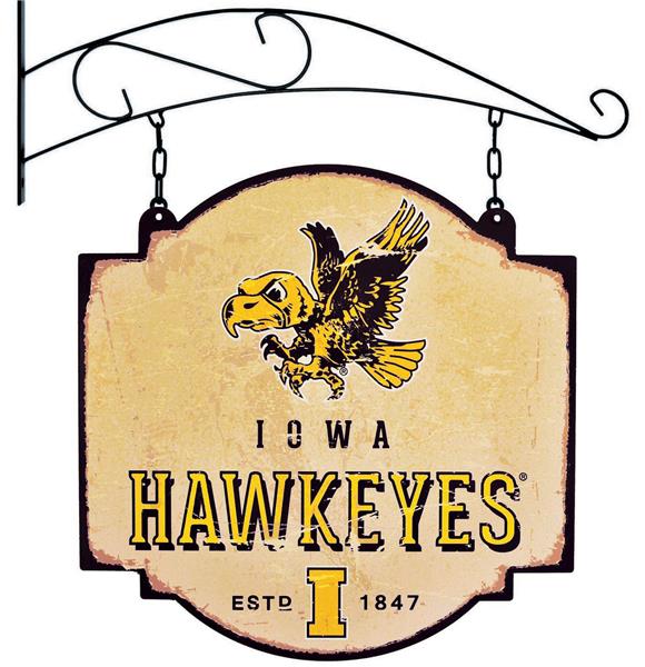 Winning Streak NCAA Iowa Vintage Tavern Sign